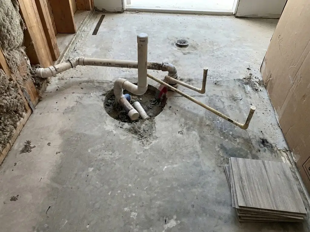 new construction plumbing