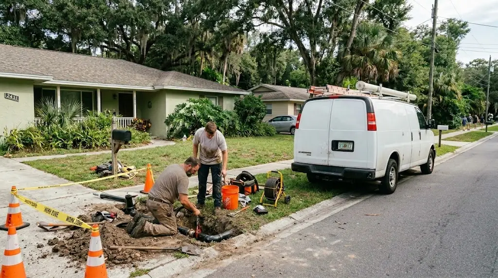 Run Sewer Work